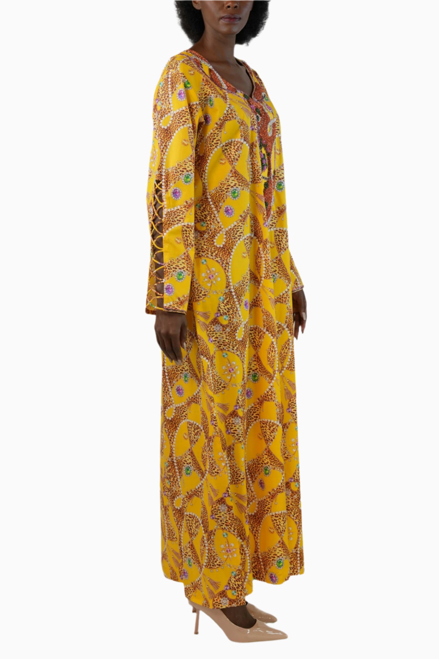 Flo Maize Kaftan