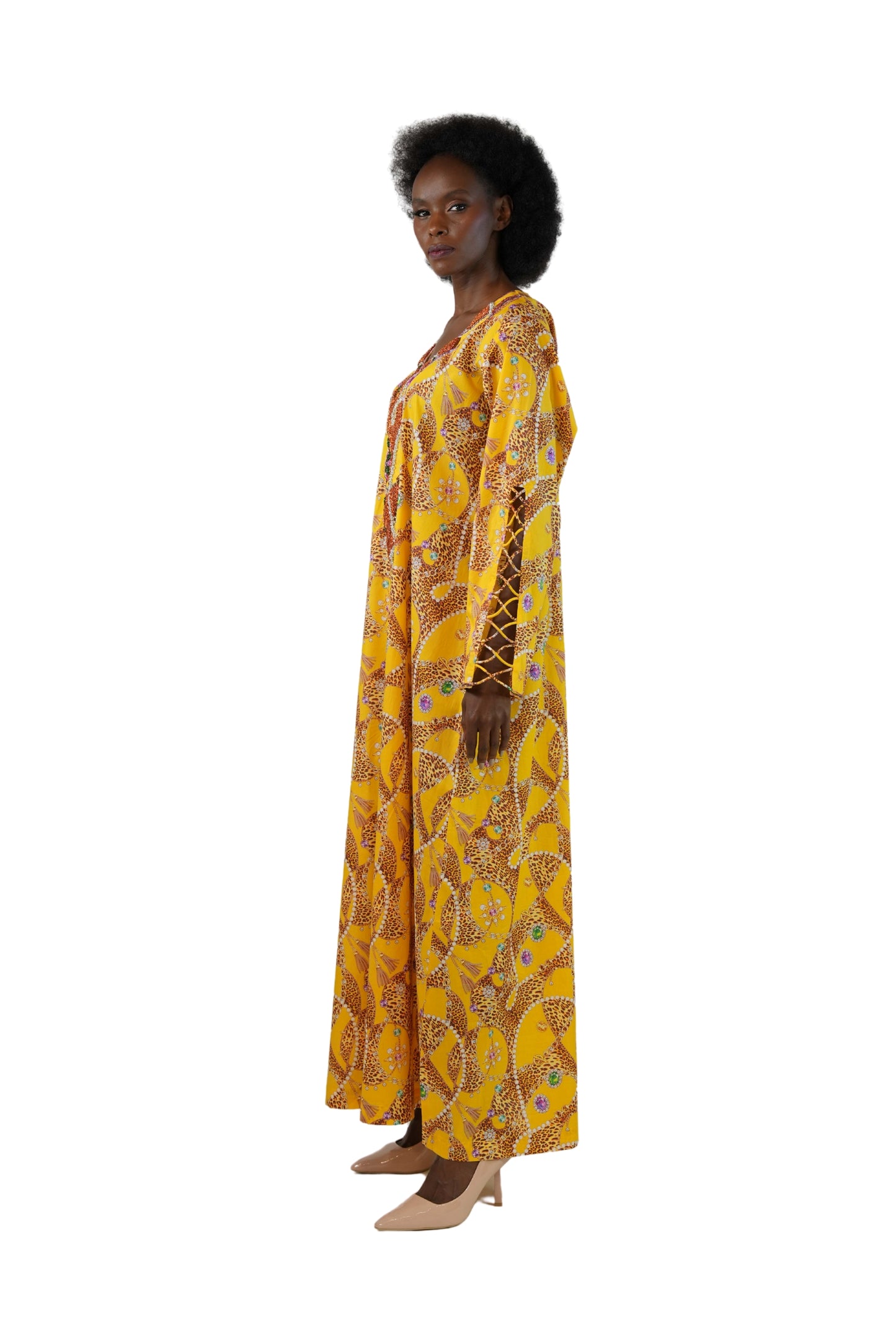 Flo Maize Kaftan