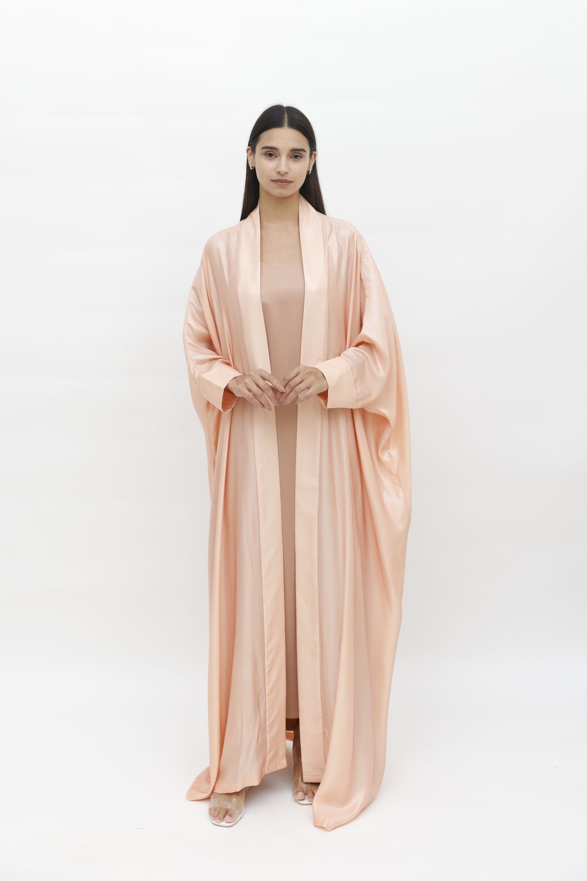 Rawan Blush Abaya Set