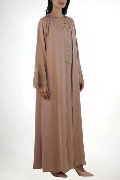 Shaden Lavender Abaya Set