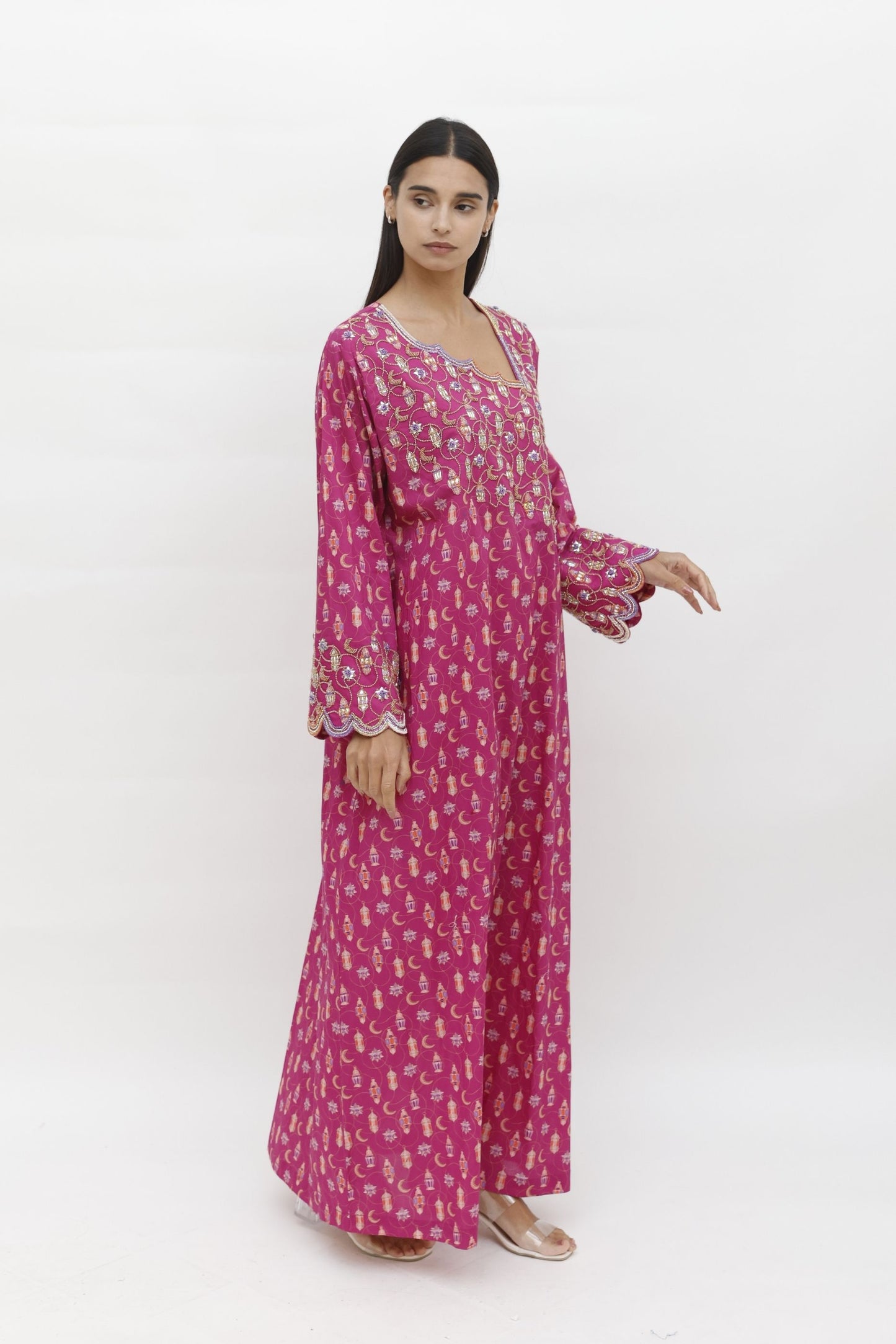 Qamar Kaftan Set