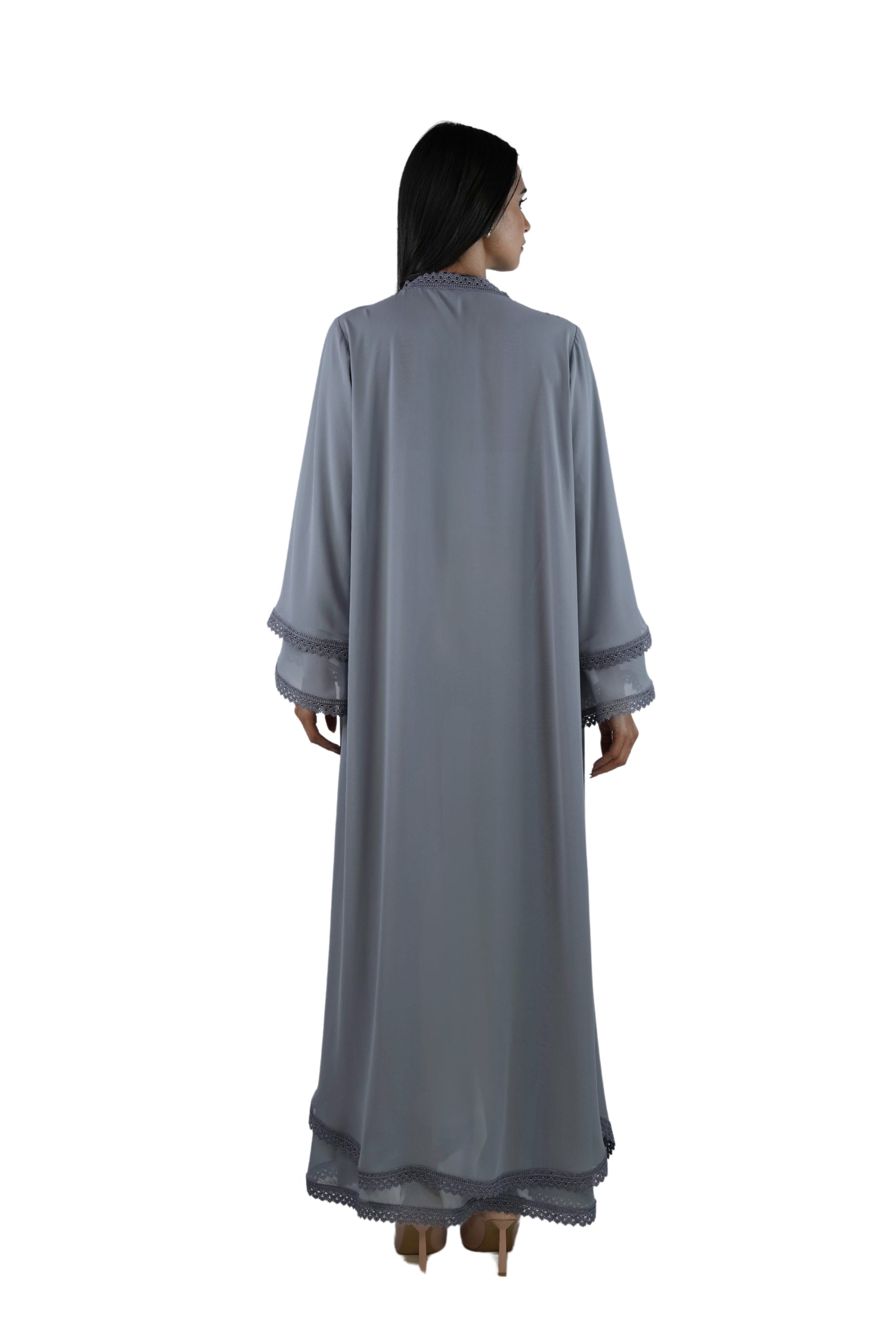 Lenah Gray Abaya Set