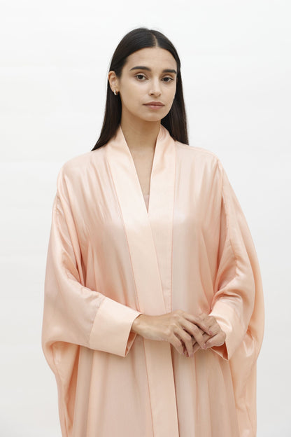 Rawan Blush Abaya Set