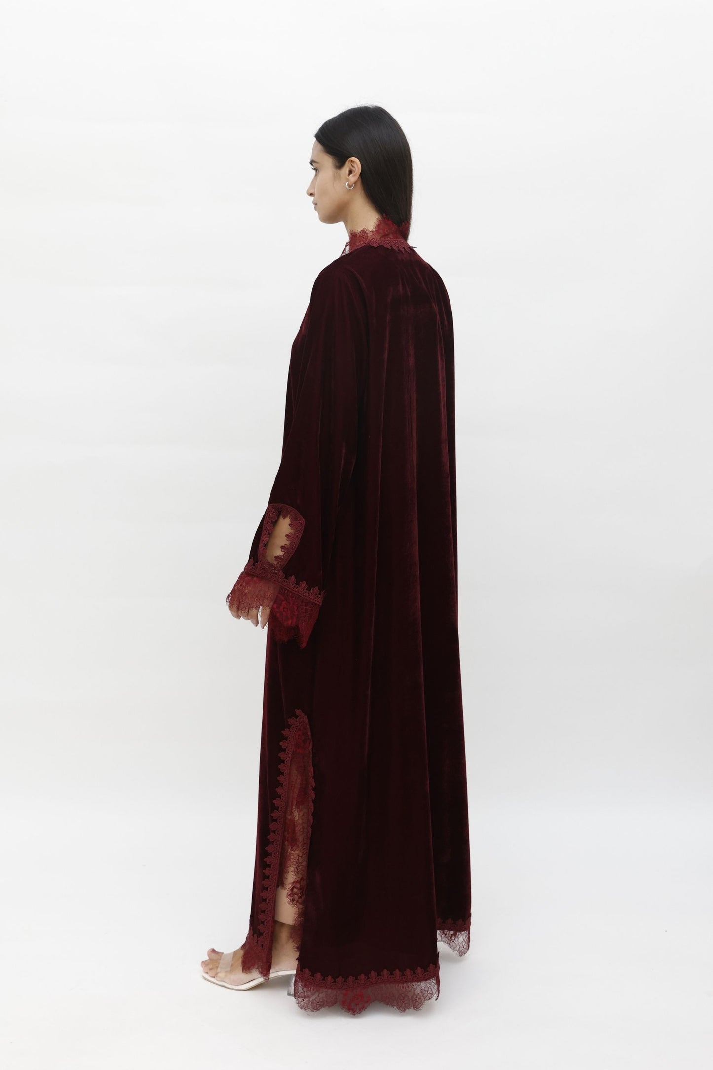 Hayan Ruby Abaya Set