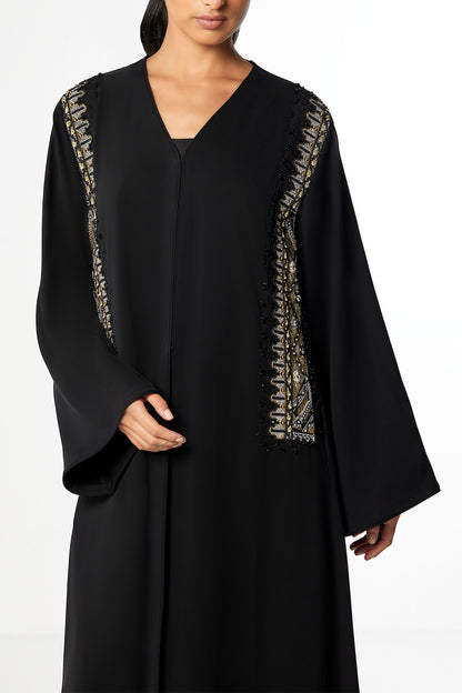 Charcoal Abaya Set