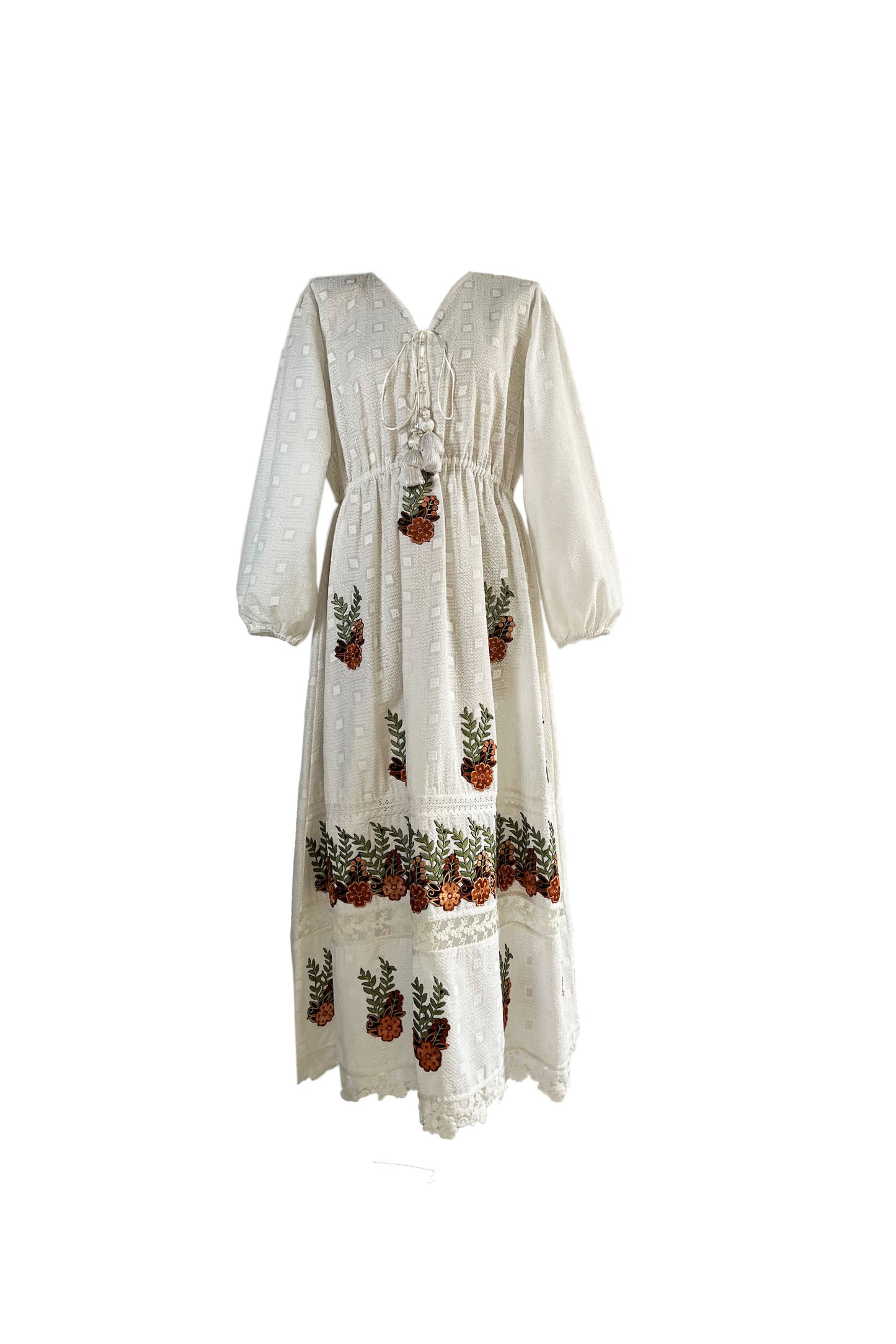 Cordelia Dress in Soft Broderie Anglaise