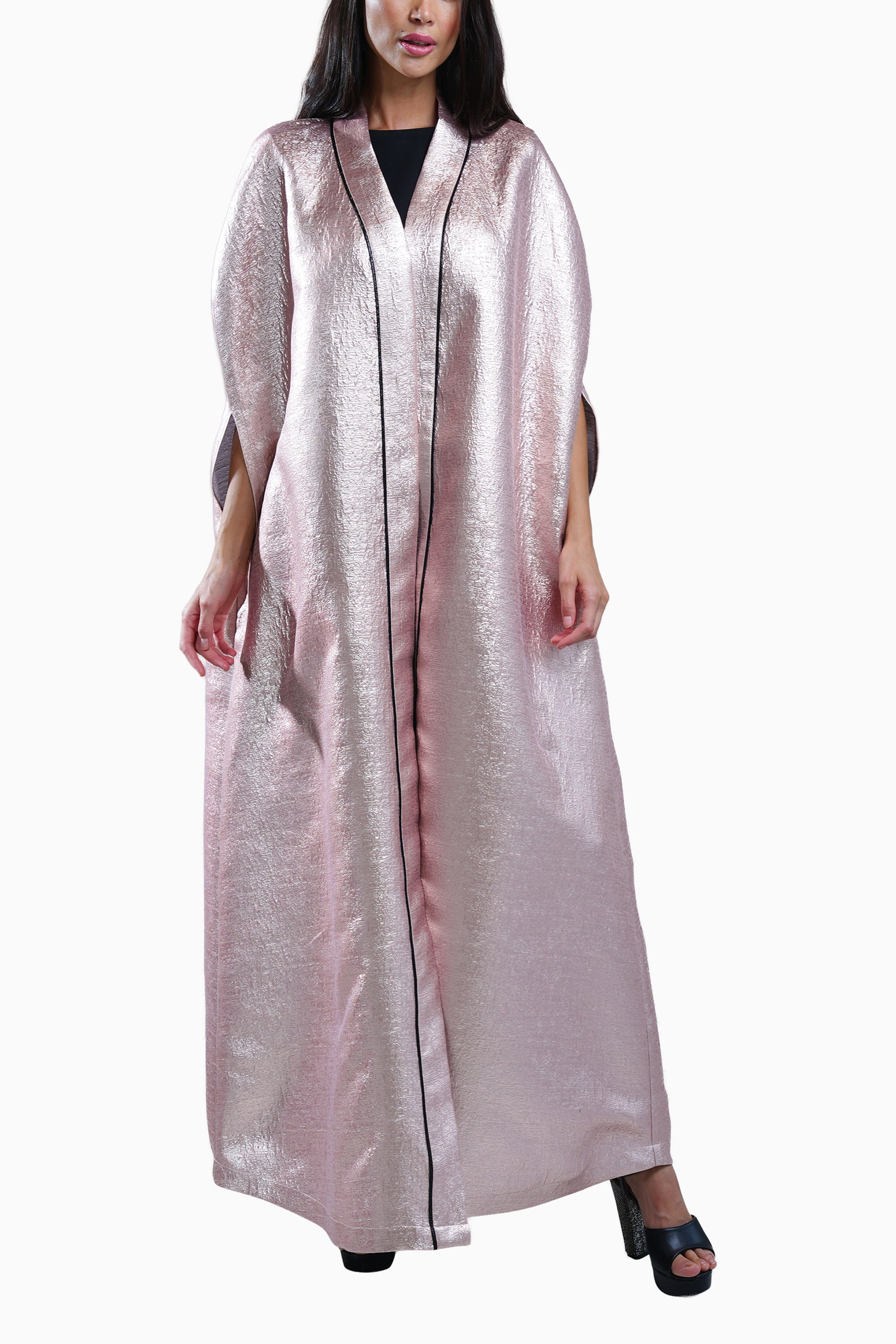 Durrah Blush Abaya Set