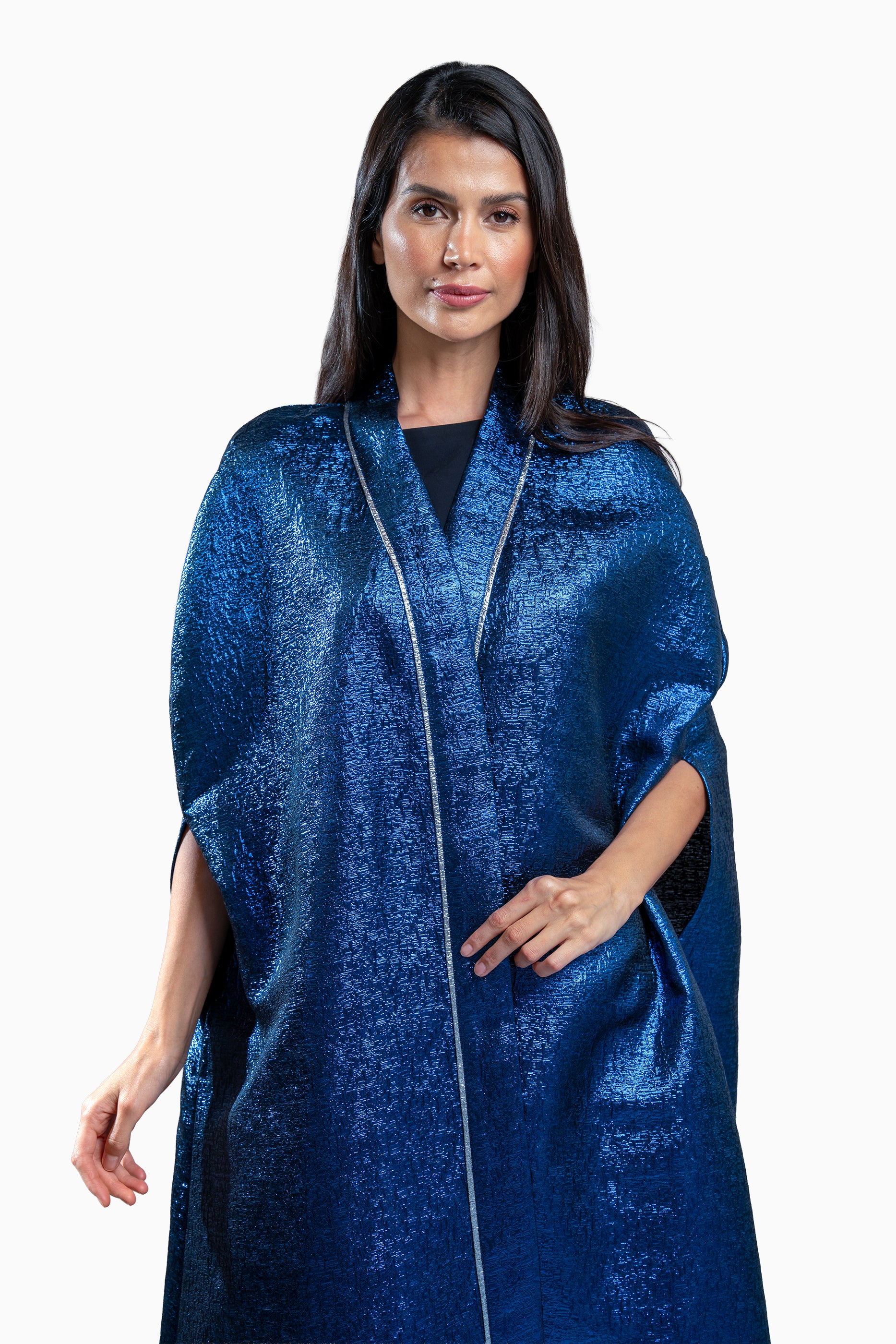 Durrah Navy Abaya Set