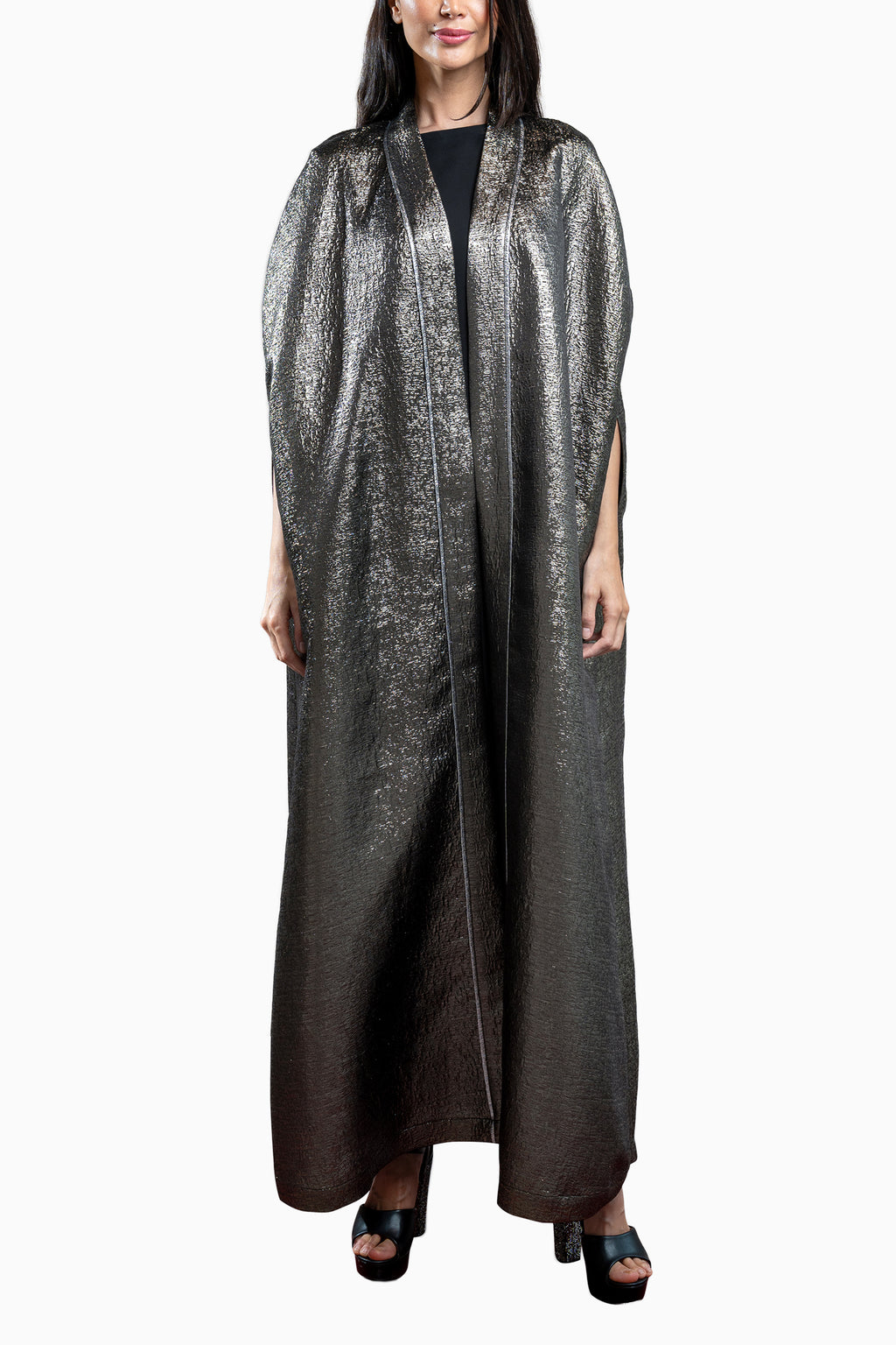 Durrah Olive Abaya Set