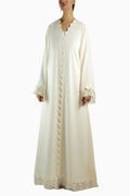 Jamilla Creamy Abaya Set