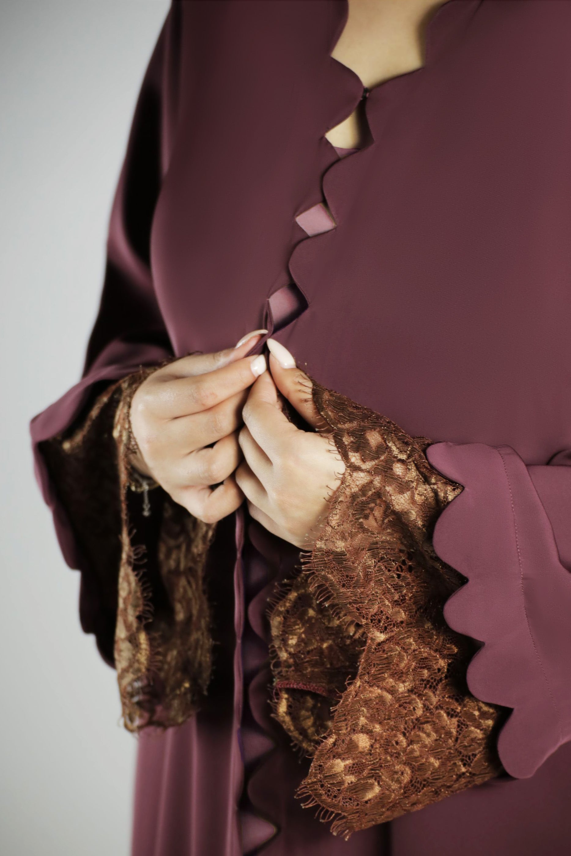 Jamilla Ruby Abaya Set