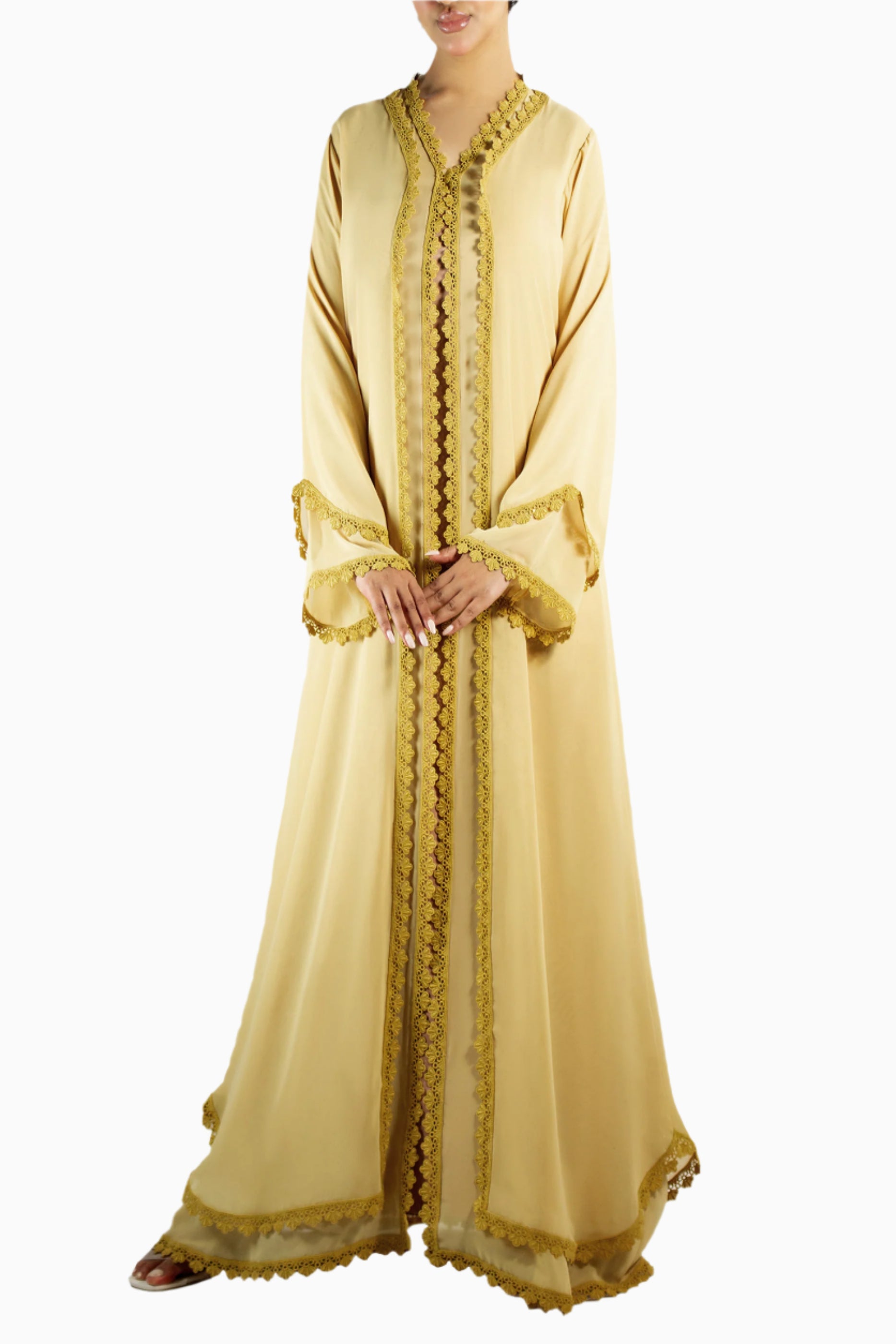 Lenah Maize Abaya Set