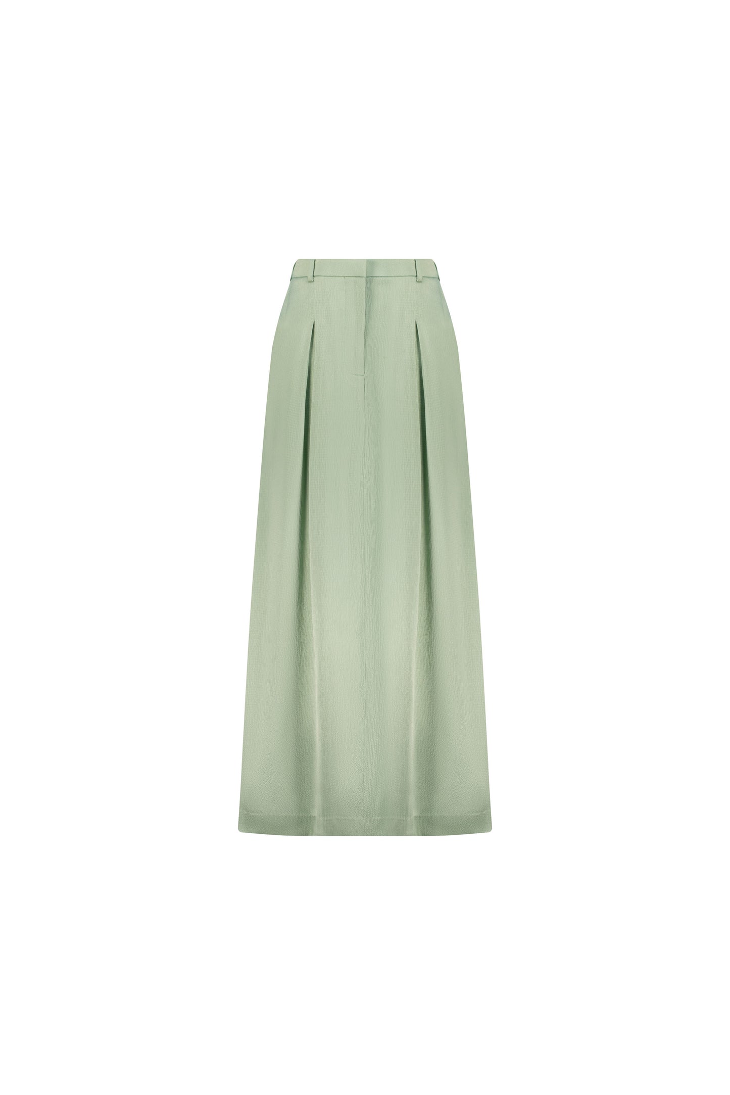 Pion Mint Skirt in Silk