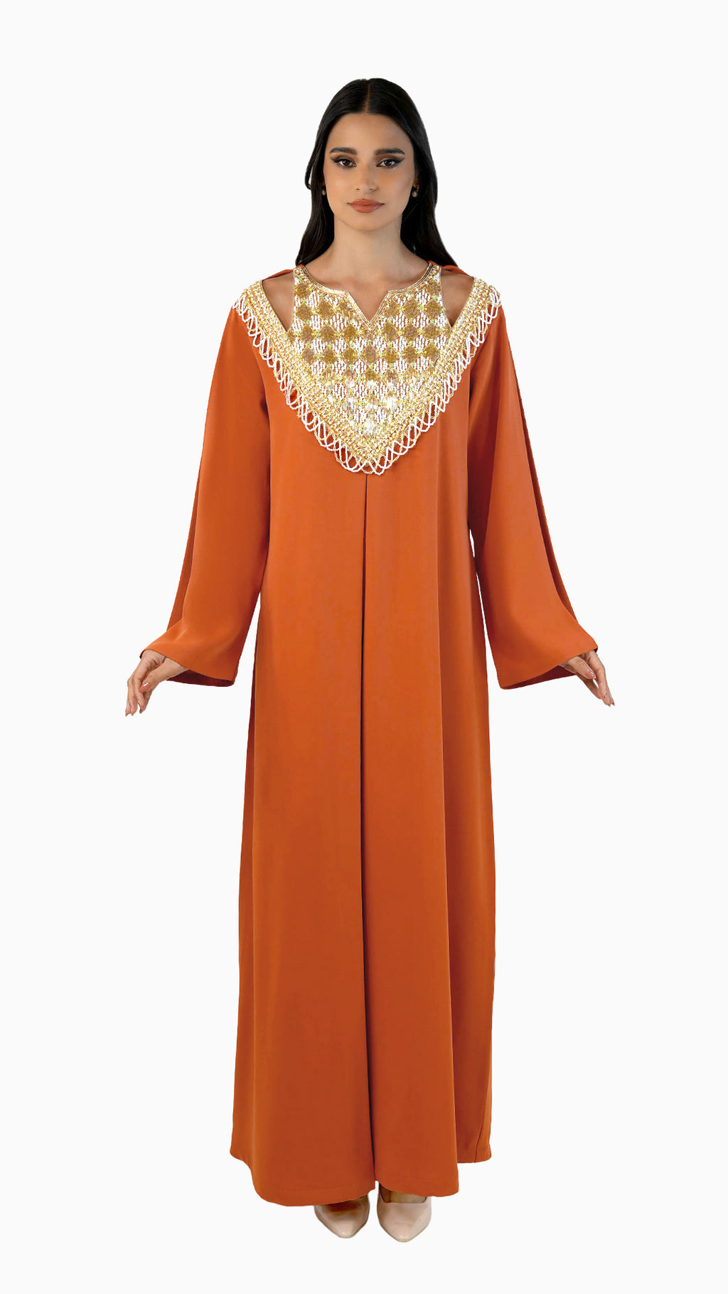 Salam Sunset - Embroidered Modern Kaftan