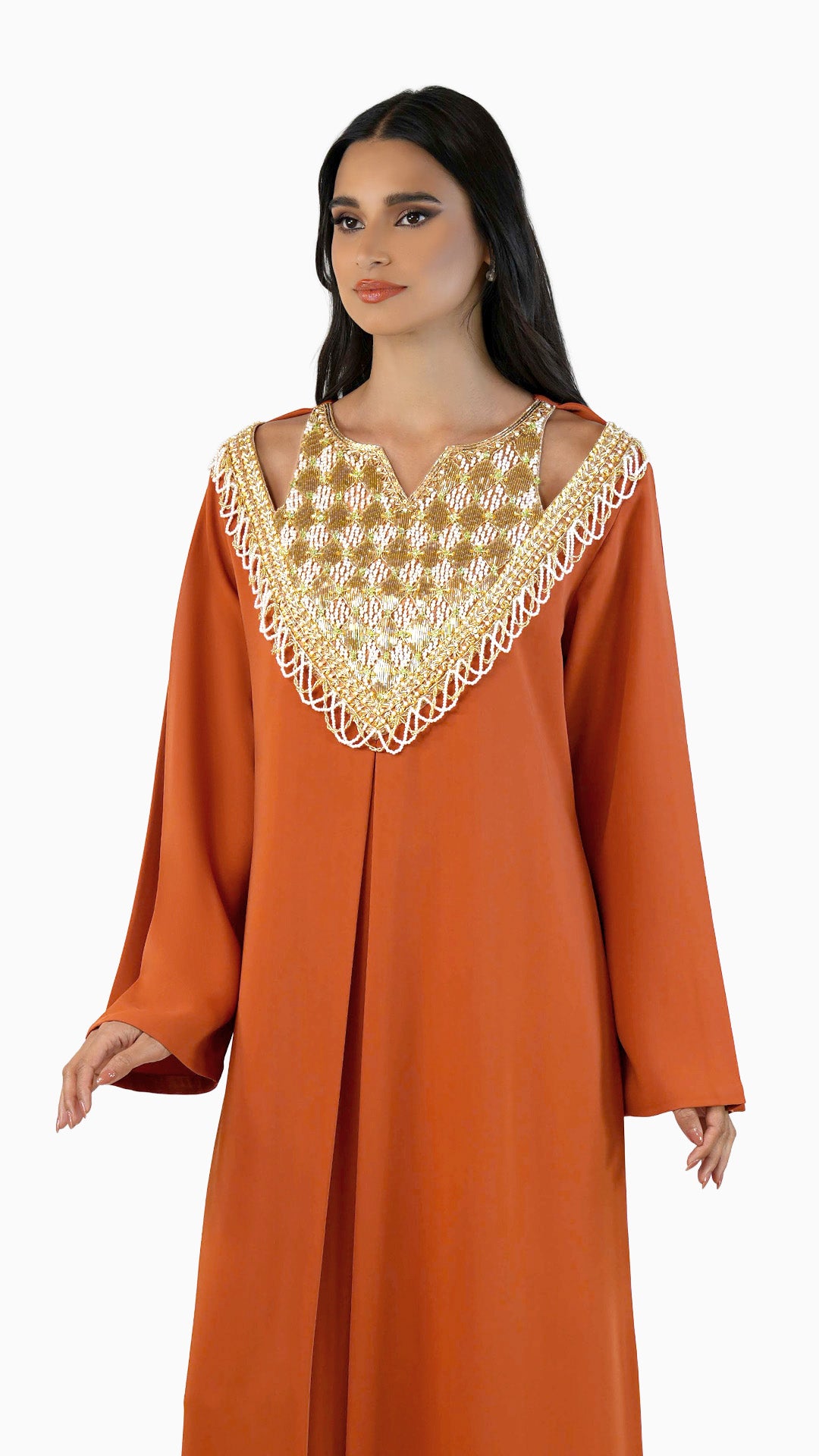 Salam Sunset - Embroidered Modern Kaftan