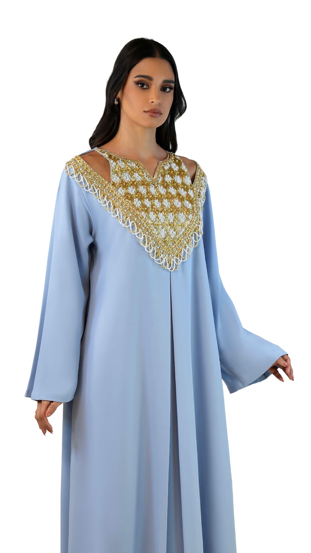 Salam Sky - Embroidered Modern Kaftan