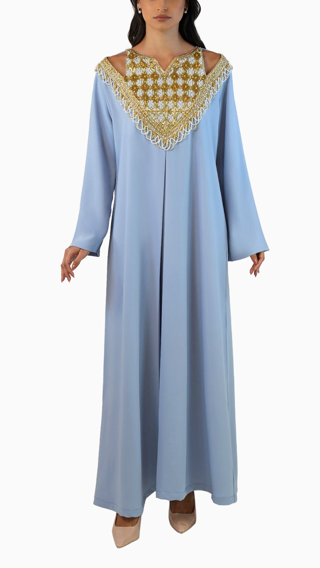 Salam Sky - Embroidered Modern Kaftan