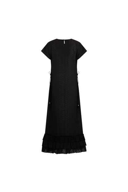 Zinnea Tar Dress in Soft Broderie Anglaise