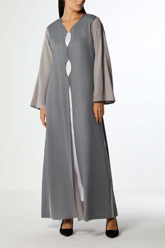 Ash Abaya Set