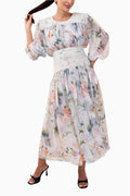 Calla Snow - Floral Print Dress