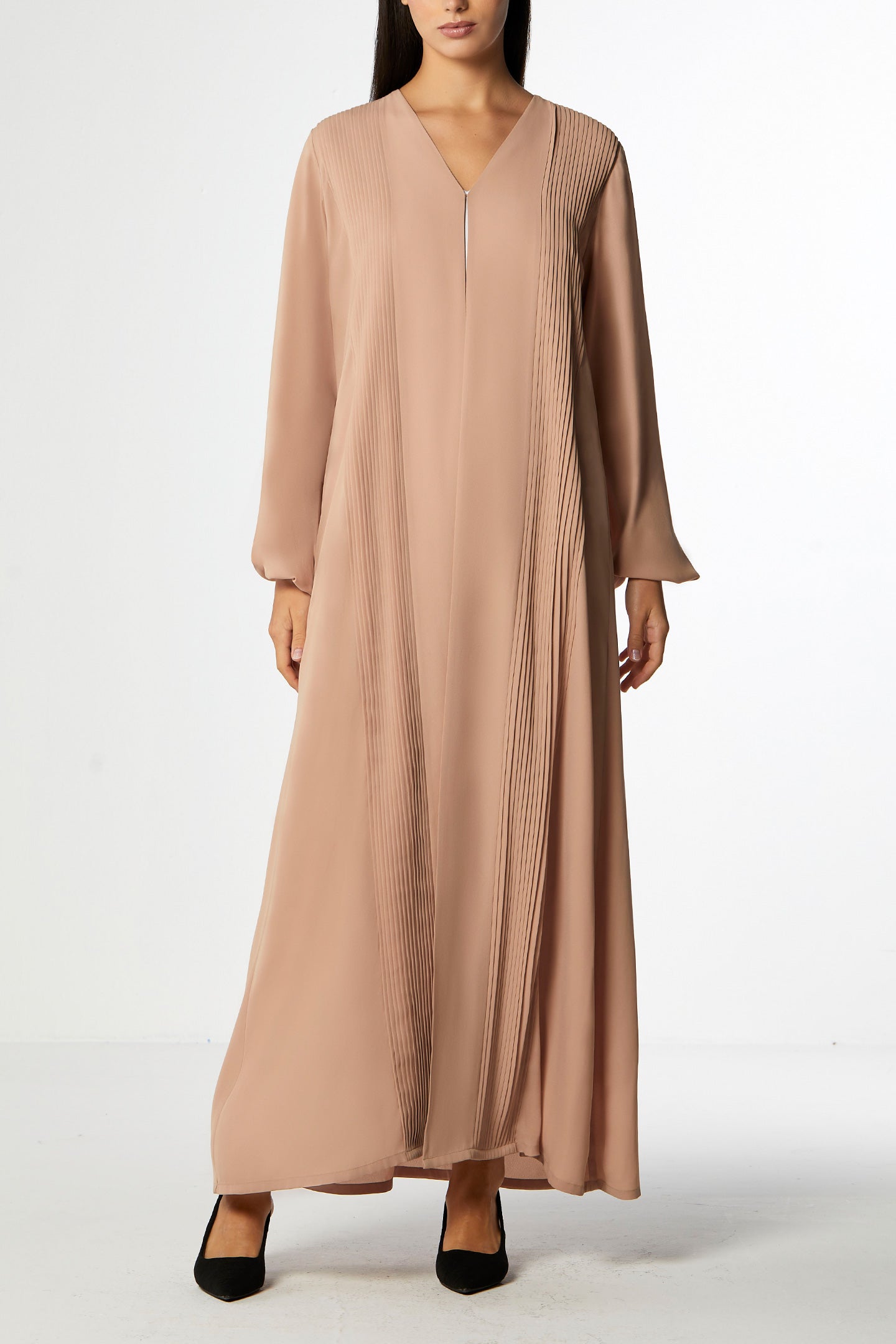 Dash Blush Abaya Set