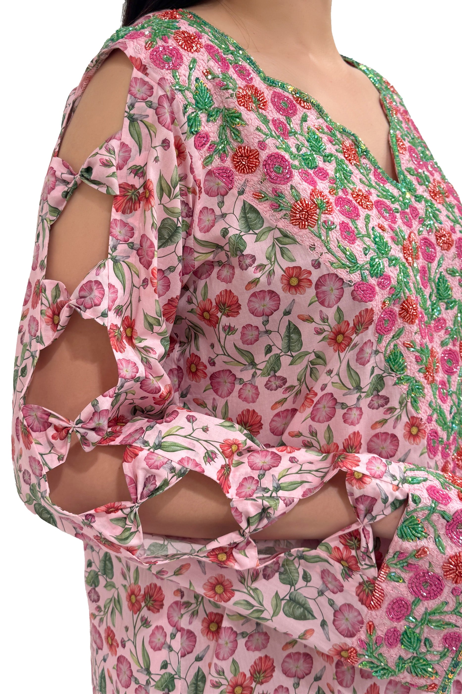 Dusty Rose Kaftan