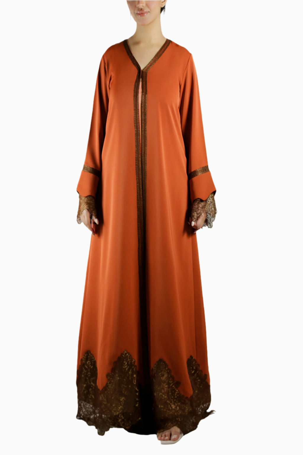 Lowlua Rose Abaya Set