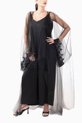 Lucia Tar - Sheer Organza Occasion Abaya