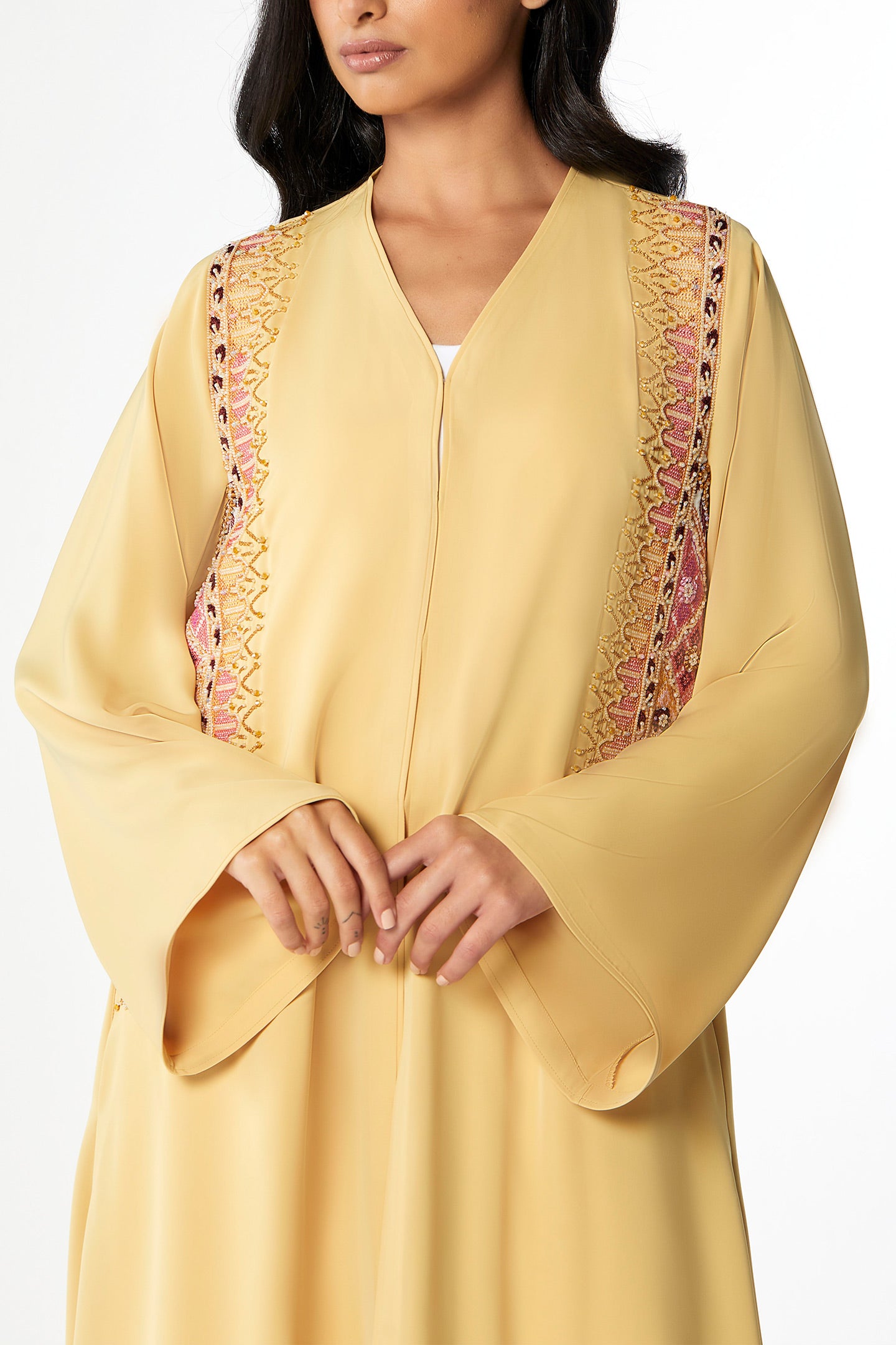 Maize Abaya Set