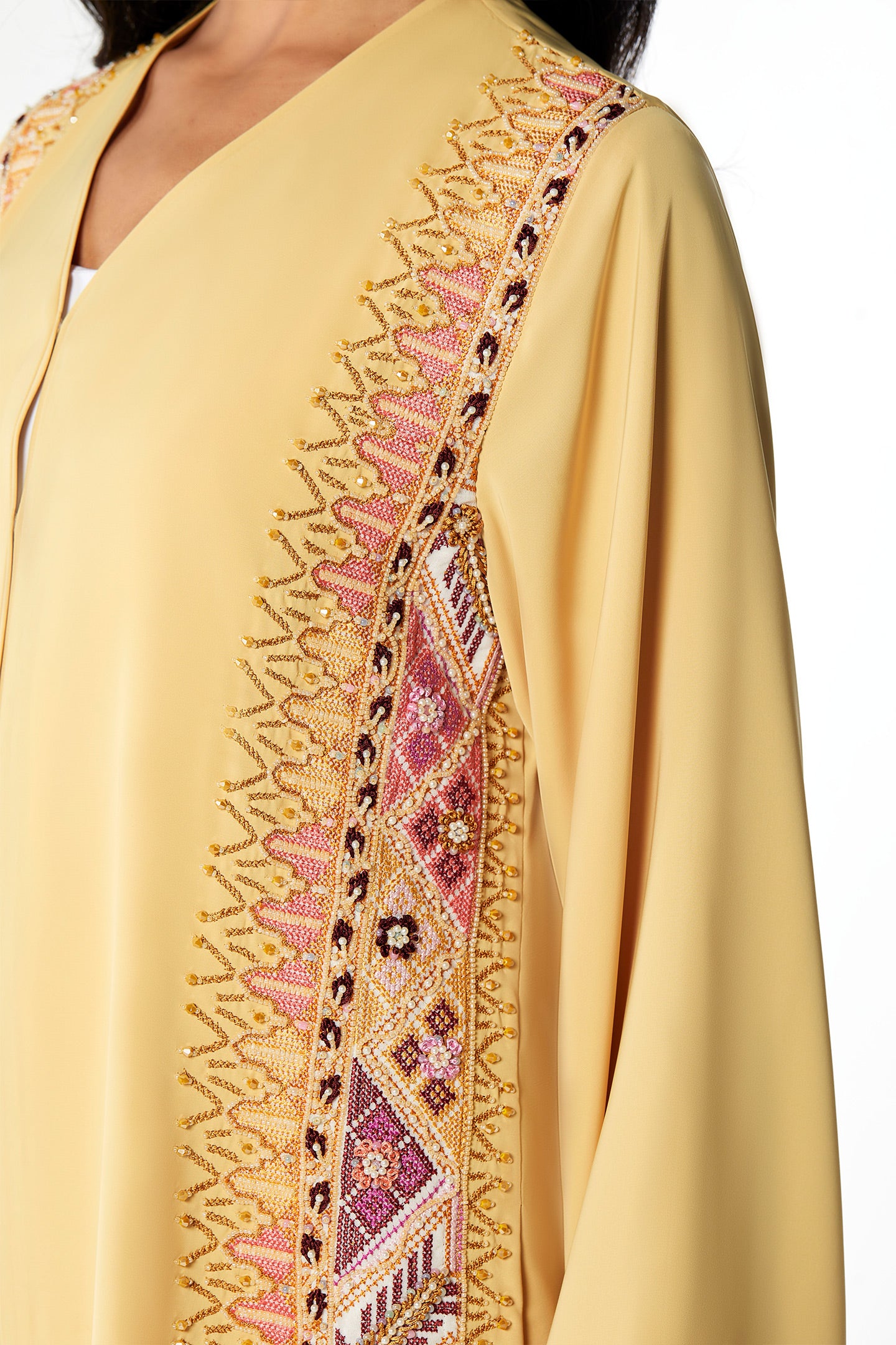 Maize Abaya Set