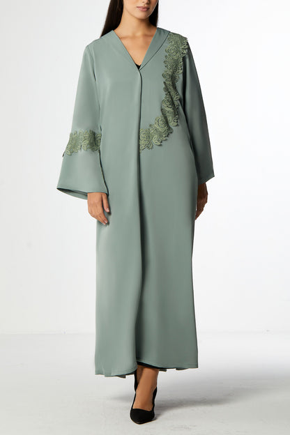 Riva Ash Abaya Set