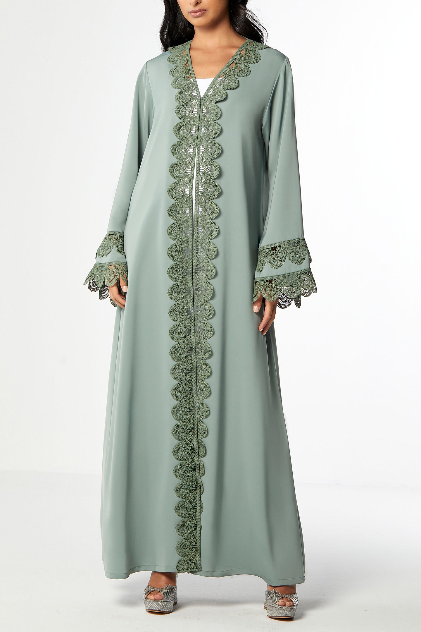 Sierra Ash Abaya Set