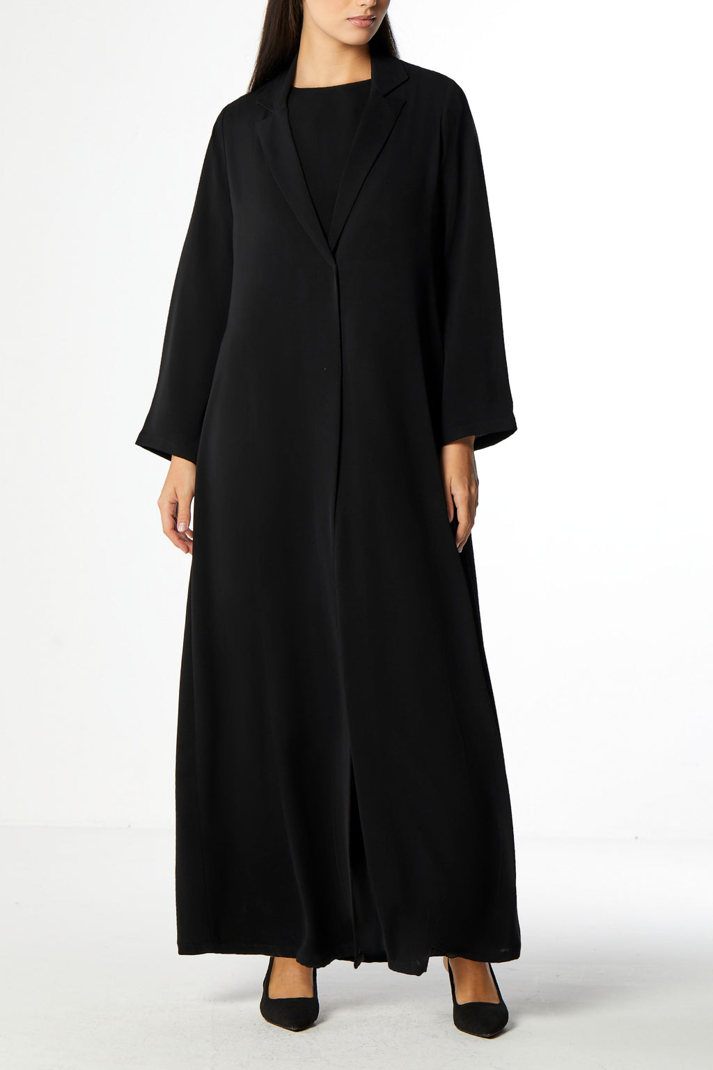 Solace Ash Abaya Set