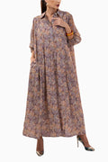 Tansy Plum - Floral Print Dress