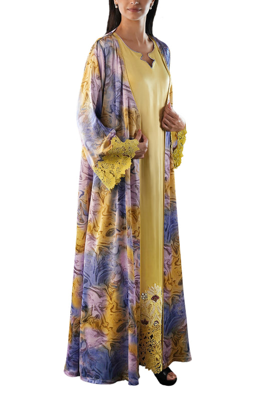 Saja Maize Kaftan Set